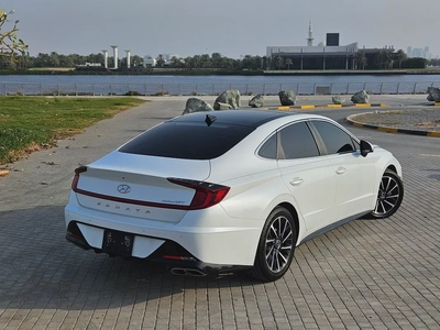 Hyundai Sonata 2021 US Specs Clean Car Full Option Top Luxury 1.6 Turbo Premium Condition-12