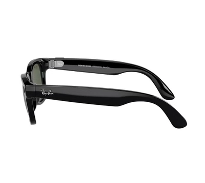 Meta Ray-Ban Meta Wayfarer RW4008 601/71 53 - Green Shiny Black-2