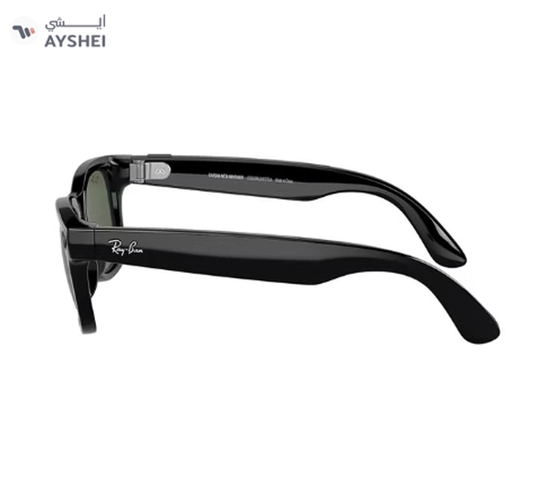 Meta Ray-Ban Meta Wayfarer RW4008 601/71 53 - Green Shiny Black