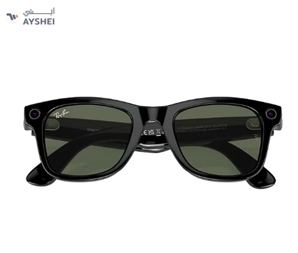 Meta Ray-Ban Meta Wayfarer RW4008 601/71 53 - Green Shiny Black