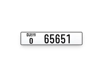 Plates Numbers Dubai-0