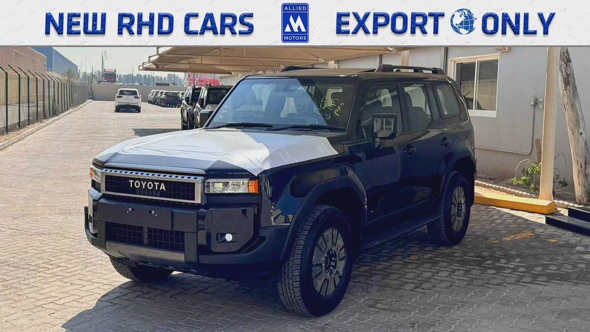 2025 PRADO RIGHT HAND DRIVE AR- HIGH 2.8L DIESEL 0KM