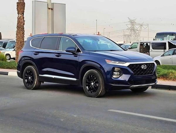 Hyundai Santa Fe SE/ RADAR/ LANE ASSIST/ LEATHER SEATS/ DVD CAMERA/ EXPORT ONLY / LOT# 35098