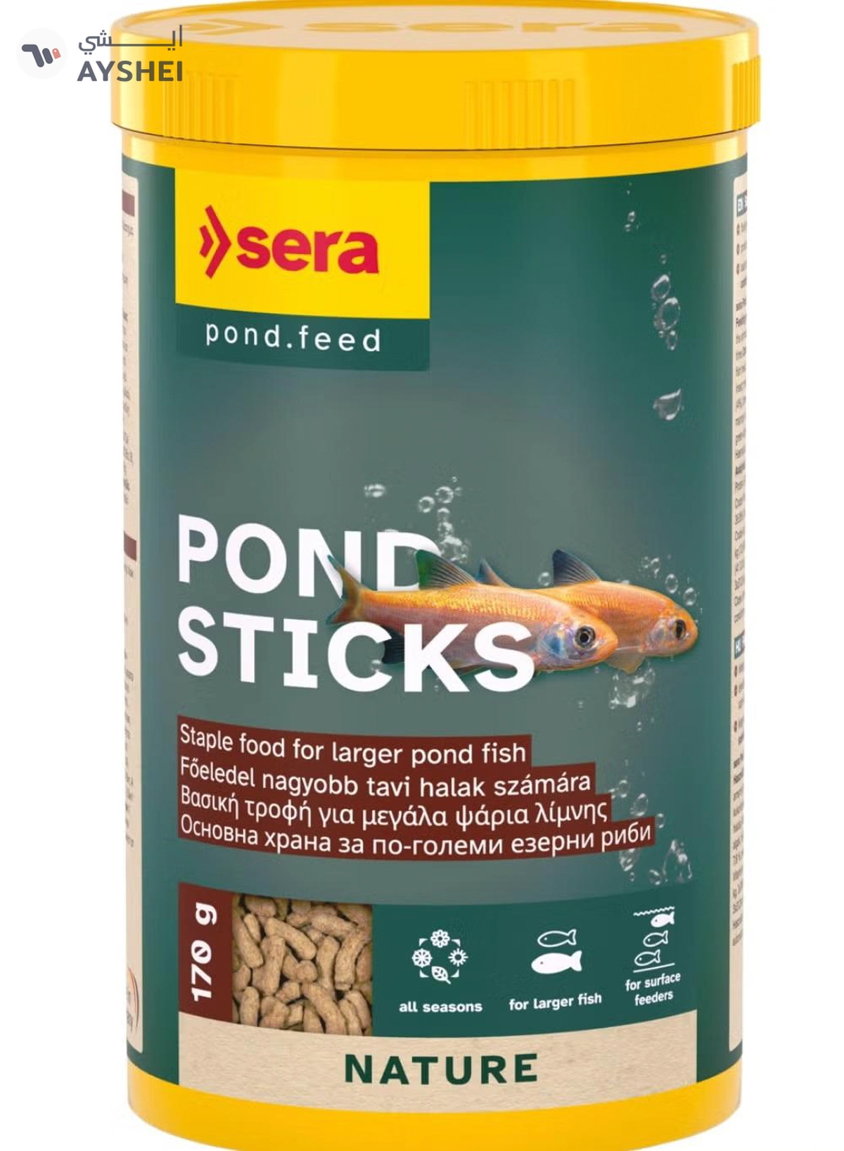 Sera Pond Sticks Nature 1000 M