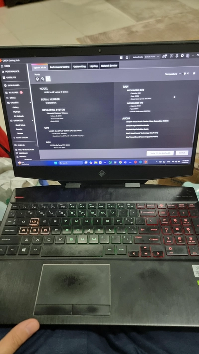 HP Omen 15 Gaming Laptop RTX 2060-0