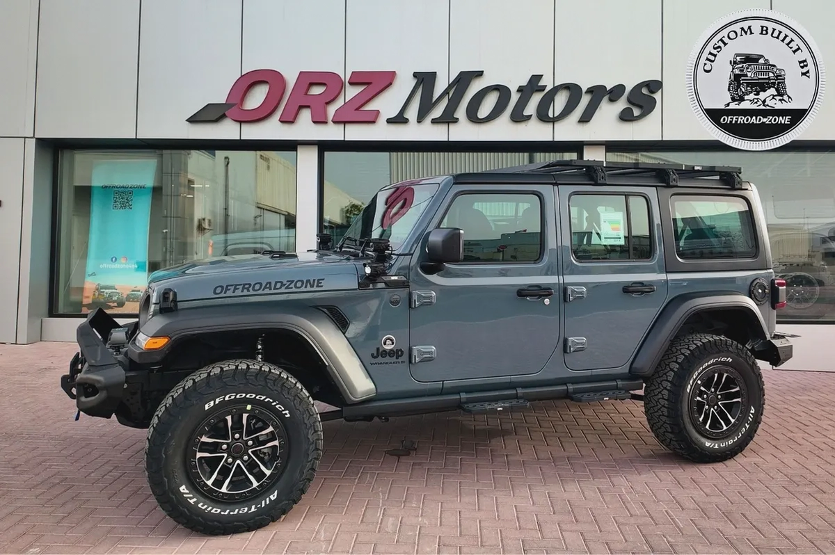 DEALER 5 YRS WTY  3 YRS SP | 2025 JEEP WRANGLER 4DR SPORT - ANVIL GREY (2.0L) | BRAND NEW