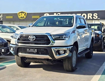 Toyota Hilux SR5 / 2.4L DIESEL A/T / BLIND SPOT / DIFF LOCK / FR&RR CHROME BUMPERS / (CODE # HDFAA)-0
