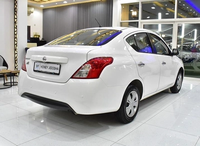 Nissan Sunny ( 2021 Model ) in White Color GCC Specs-9
