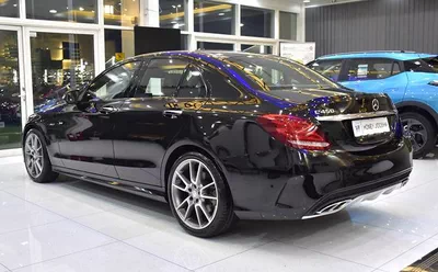 Mercedes Benz C450 4Matic ( 2016 Model ) in Black Color GCC Specs-8