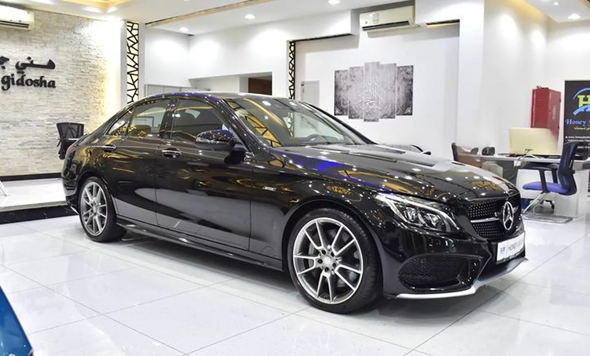 Mercedes Benz C450 4Matic ( 2016 Model ) in Black Color GCC Specs-13-13