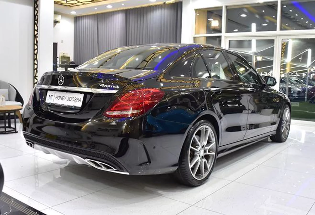 Mercedes Benz C450 4Matic ( 2016 Model ) in Black Color GCC Specs-5-5