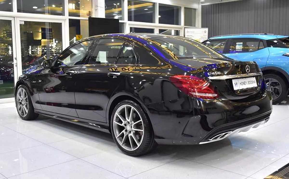 Mercedes Benz C450 4Matic ( 2016 Model ) in Black Color GCC Specs-8-8