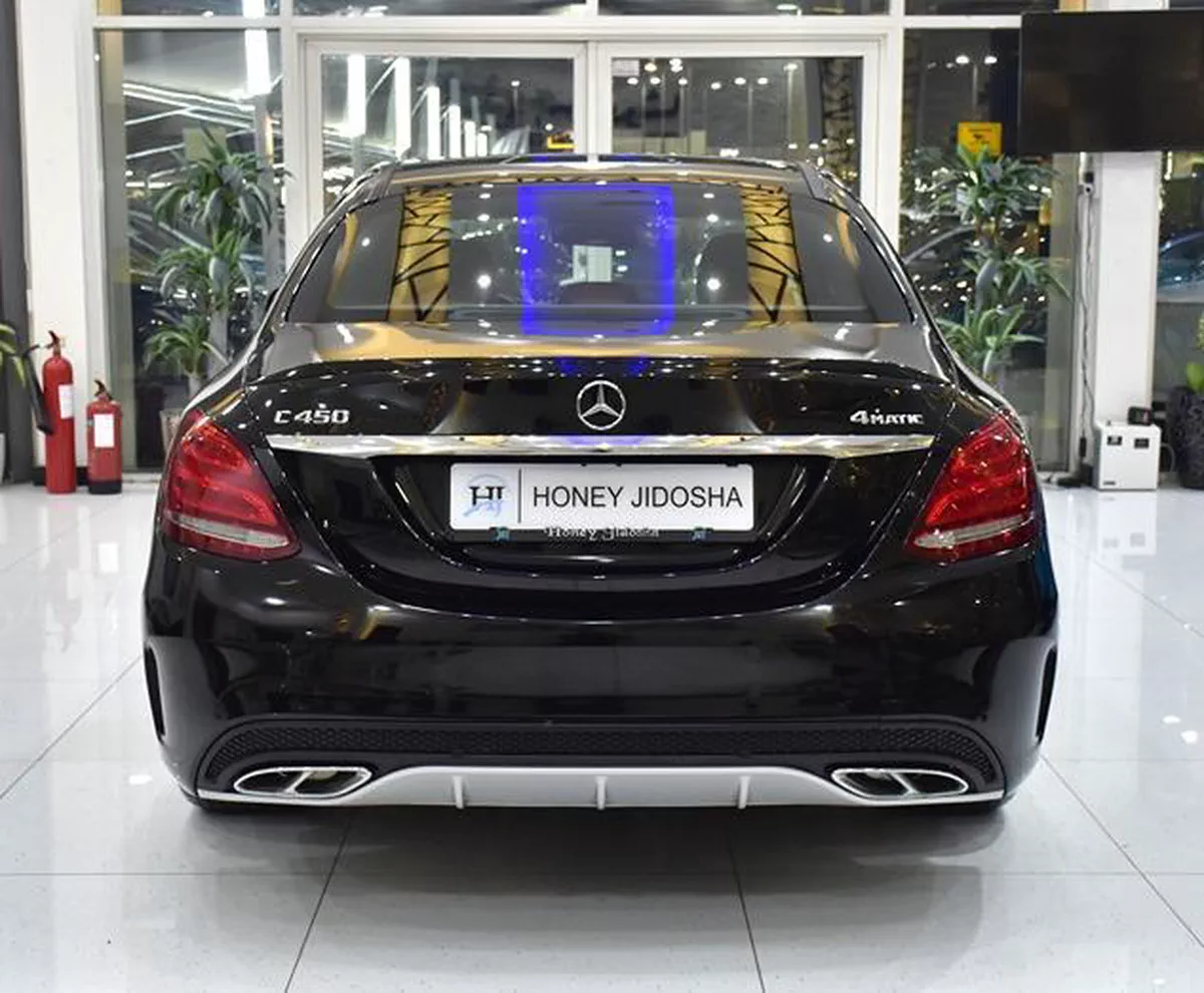 Mercedes Benz C450 4Matic ( 2016 Model ) in Black Color GCC Specs-9-9