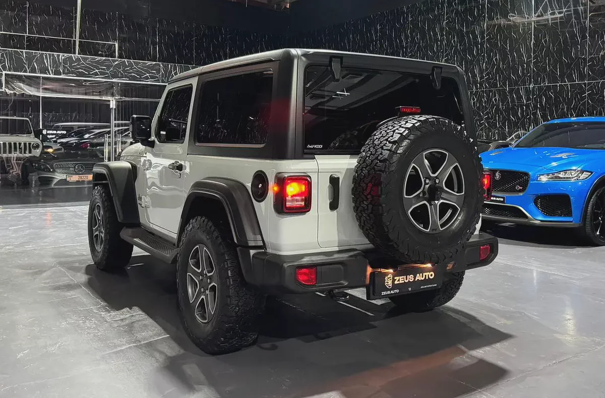 2021 Jeep Wrangler Sport | GCC Specification | Well maintained-4-4