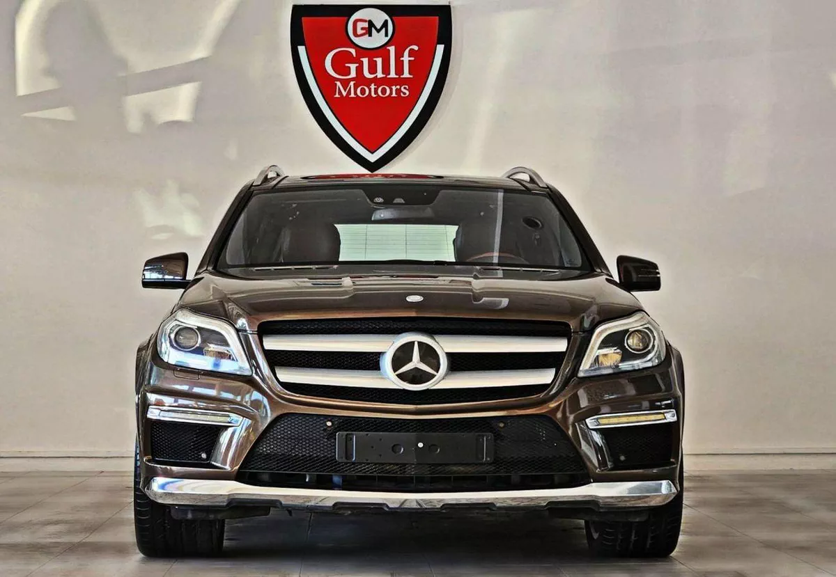 Mercedes Benz GL500 STANDARD 4 MATIC V8 4.7L - FULL OPTION - GCC SPECIFICATION - EXCELLENT CONDITION-1-0