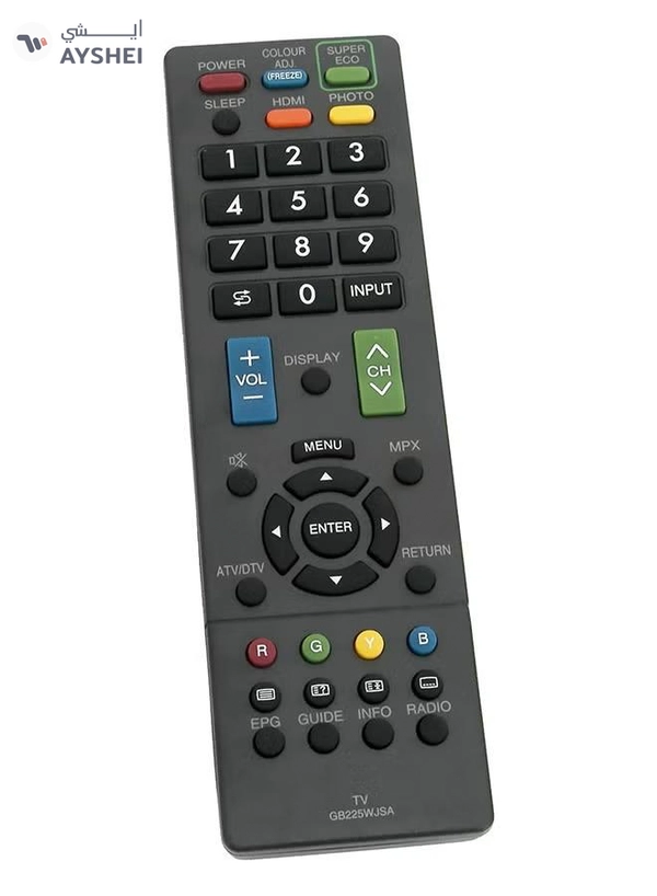 Eworld New Replacement Infrared Remote Control for Sharp TV Smart LED and LCD Televisions