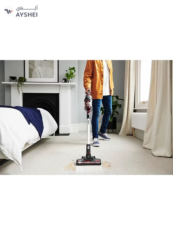 HOOVER ONEPWR Emerge Cordless Stick Vacuum Cleaner, Lightweight And Versatile, Long Lasting Battery, Cord-Free, Boost Mode, Up To 40 Minutes Runtime, Optimized For Every Floor - 0.6 L 265 W CLSV-VPME Silver