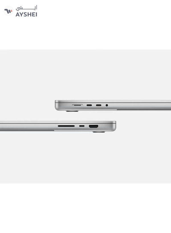 Apple MacBook Pro MX2T3 Liquid XDR Retina 16-Inch Display, M4 Pro Chip 14-Core CPU 20-Core GPU Processor/24GB RAM/512GB SSD/macOS English/Arabic Silver