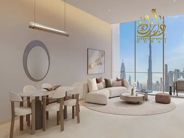 FULLY BURJ KHALIFA VIEW | METRO STATION FRONT | LUXURY LIVING