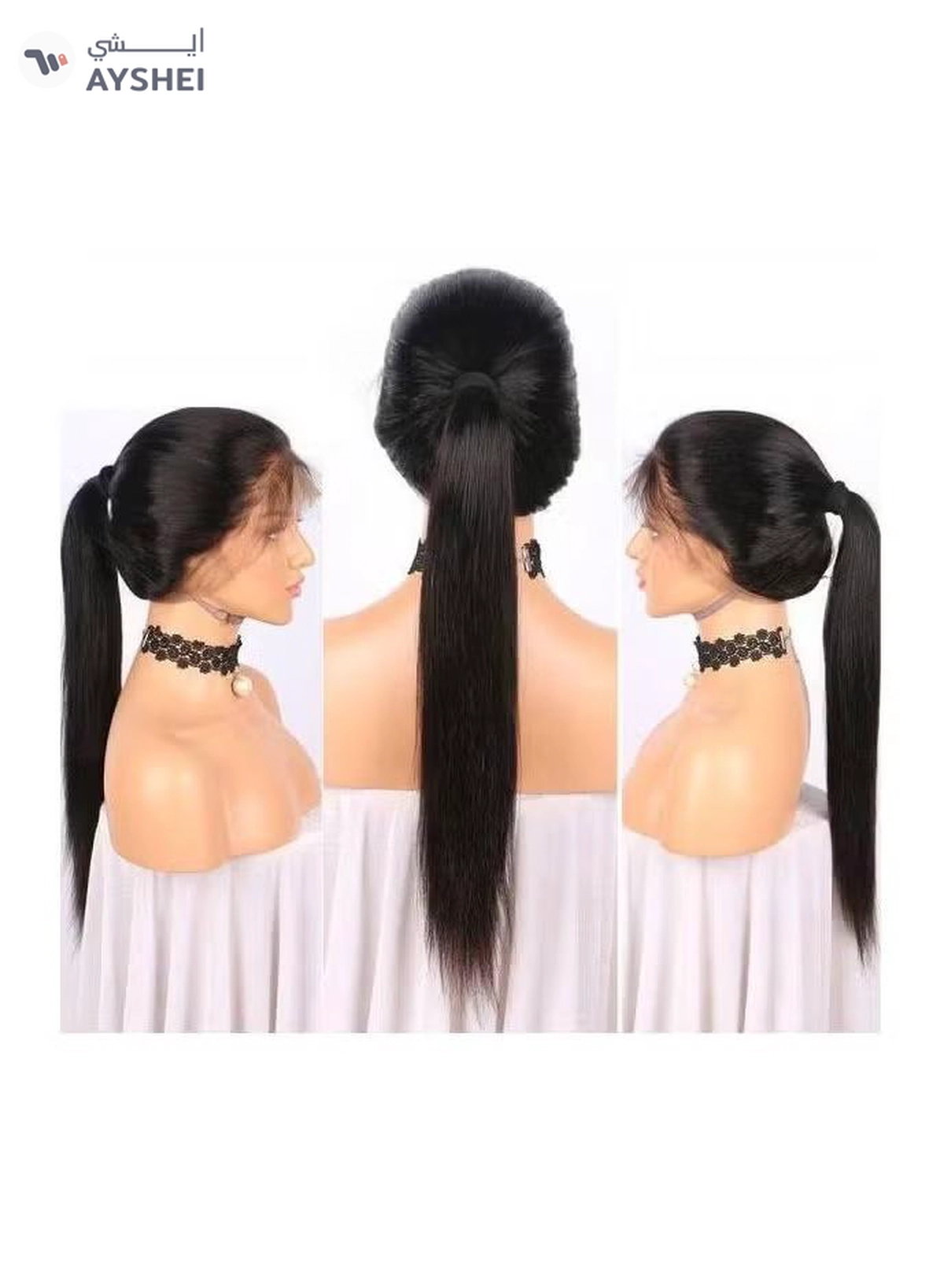 ORiTi Straight Hair Wig Black-4-4