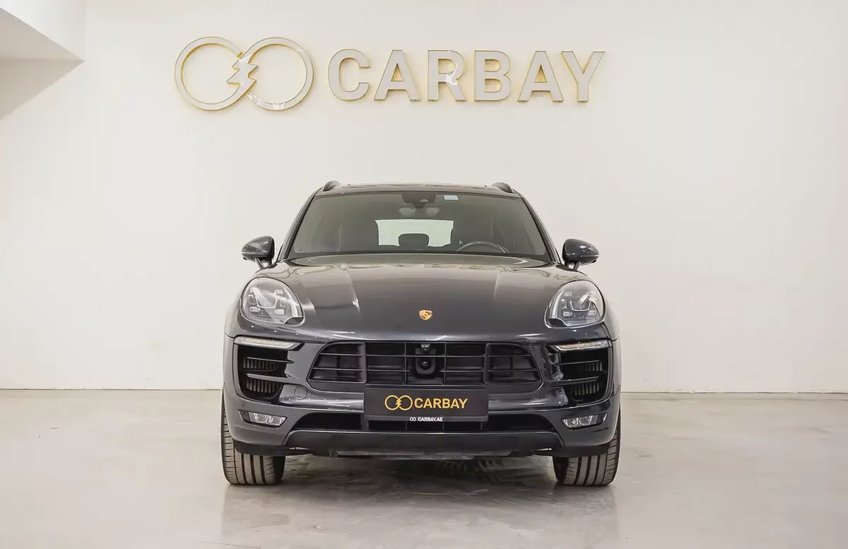 AED 2451 PM | PORSCHE MACAN TURBO 2017 | PARTIAL AGENCY HISTORY | PRISTINE CONDITION | GCC-1-1