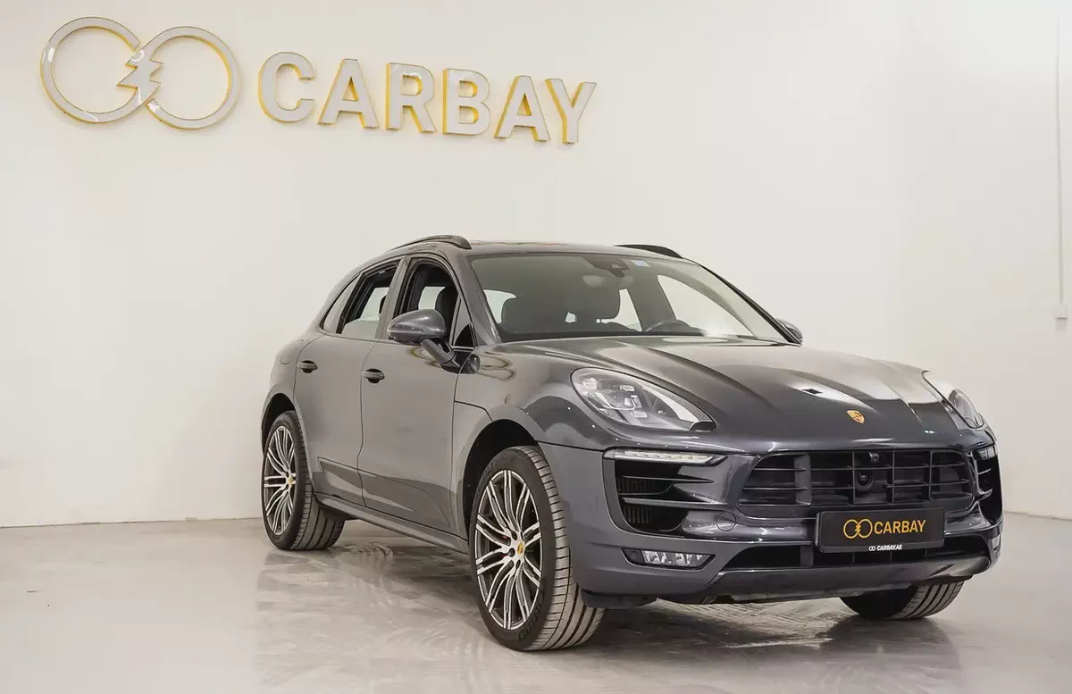 AED 2451 PM | PORSCHE MACAN TURBO 2017 | PARTIAL AGENCY HISTORY | PRISTINE CONDITION | GCC-2-2