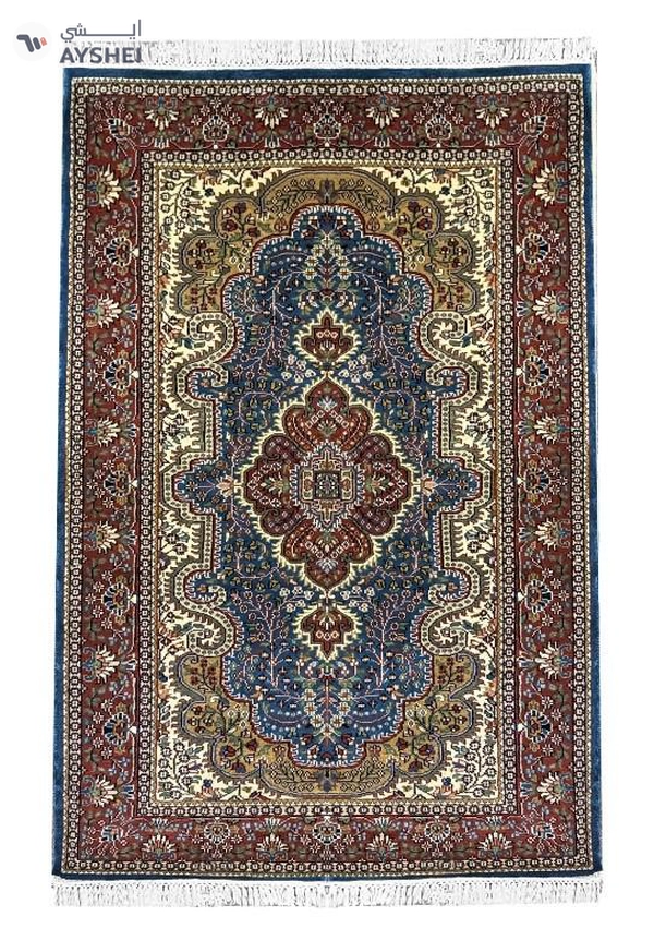 Antique handmade pashmina woolen carpet