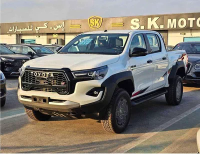 Toyota Hilux GR SPORT | 4.0L V6 PETROL | BLIND SPOT | OVER FNDER+WIDE BODY | 360 САМ | DIFF LOCK | CODE # H4GRY-0