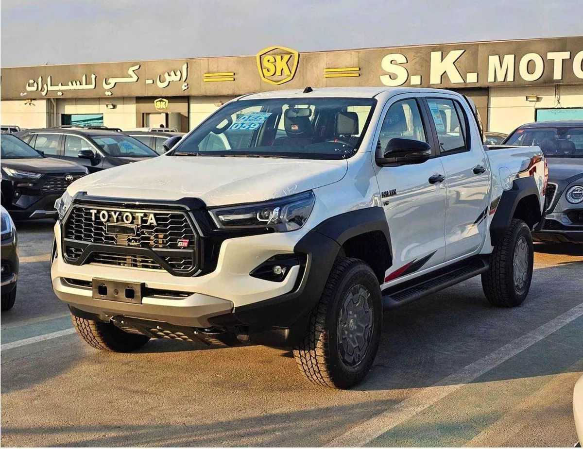 Toyota Hilux GR SPORT | 4.0L V6 PETROL | BLIND SPOT | OVER FNDER+WIDE BODY | 360 САМ | DIFF LOCK | CODE # H4GRY