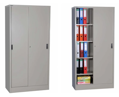Steel Sliding Door Cupboard, Heavy duty-0