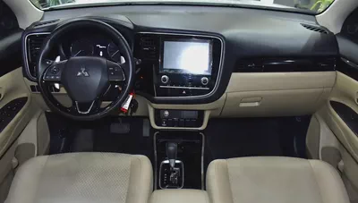 AED 872 EMi at 0% DP | Mitsubishi Outlander 4WD ( 2021 Model ) in White Color GCC Specs-10