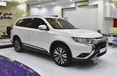 AED 872 EMi at 0% DP | Mitsubishi Outlander 4WD ( 2021 Model ) in White Color GCC Specs-2