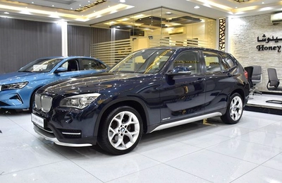 BMW X1 sDrive18i ( 2015 Model ) in Blue Color! GCC Specs-7
