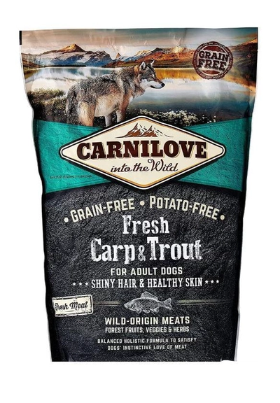 Carnilove Fresh Carp & Trout for Adult Dogs 1.5kg-0
