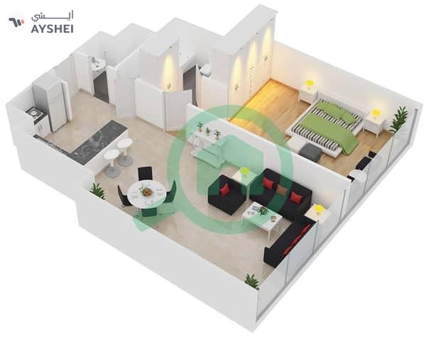 The Gate Tower 1, The Gate Tower, Shams Gate District, Shams Abu Dhabi, Al Reem Island, Abu Dhabi