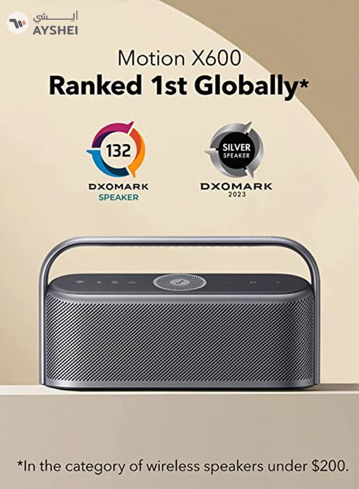 Soundcore Motion X600 Portable Bluetooth Speaker With Wireless Hi-Res Spatial Audio-3-3