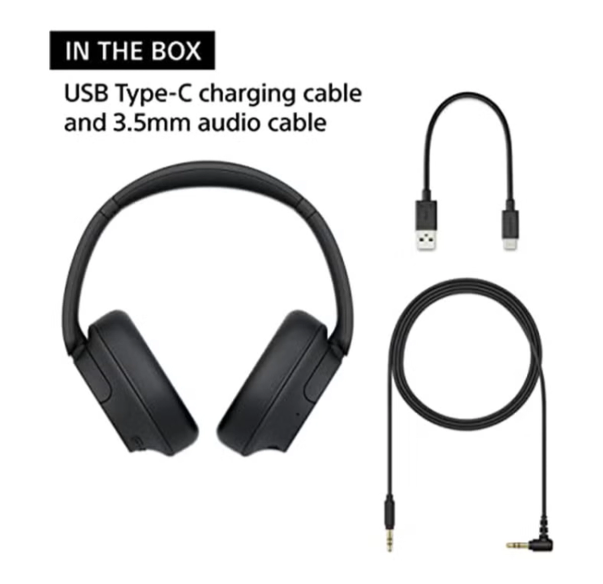 Sony WH-CH720 Noise Cancelling Wireless Headphones Bluetooth Over The Ear With Mic-2-2