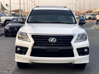 لكذس LX570 محول وكاله بلاك اديشنLexus LX 570 Sport 2014 - GCC Specs - Perfect Condition-7