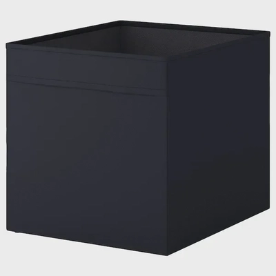 DRÖNA Storage Box - Black, 33x38x33 cm-0
