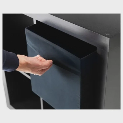 DRÖNA Storage Box - Black, 33x38x33 cm-2