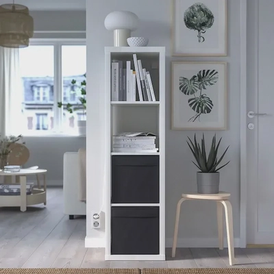DRÖNA Storage Box - Black, 33x38x33 cm-3