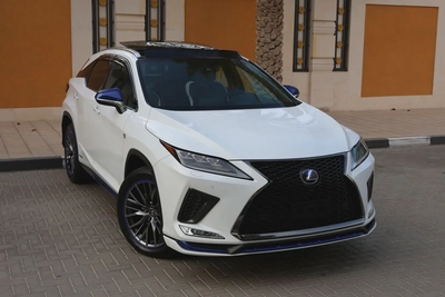 Lexus RX450h-F SPORT-2021-152000KM-GCC SPECS-EXCELLENT CONDITION full service history at Lexus-0