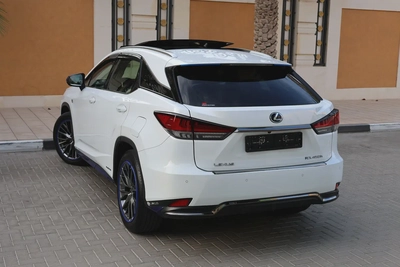Lexus RX450h-F SPORT-2021-152000KM-GCC SPECS-EXCELLENT CONDITION full service history at Lexus-3