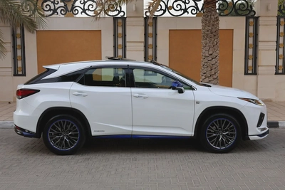 Lexus RX450h-F SPORT-2021-152000KM-GCC SPECS-EXCELLENT CONDITION full service history at Lexus-6