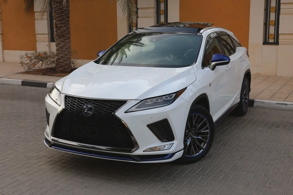 Lexus RX450h-F SPORT-2021-152000KM-GCC SPECS-EXCELLENT CONDITION full service history at Lexus