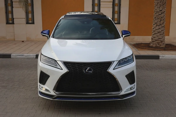 Lexus RX450h-F SPORT-2021-152000KM-GCC SPECS-EXCELLENT CONDITION full service history at Lexus