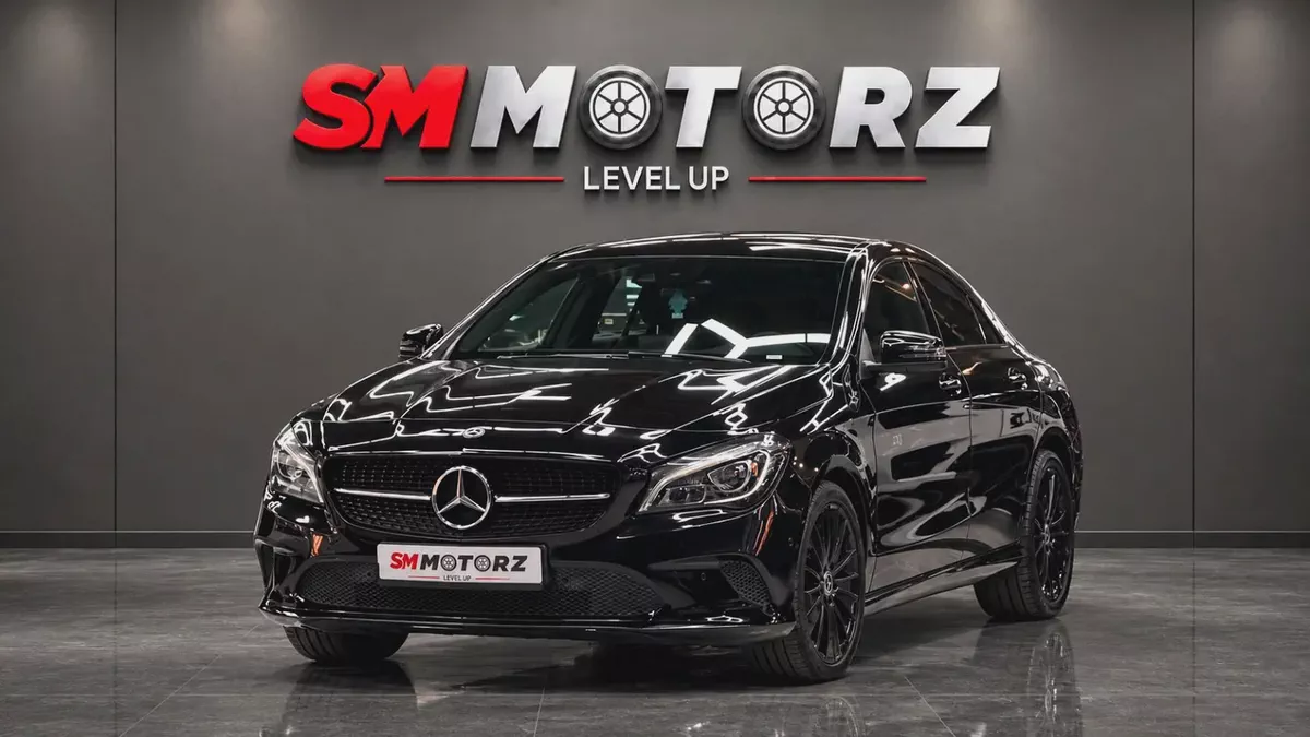 2019 GCC MERCEDES BENZ CLA 200 AMG WITH WARRANTY AND FINANCE-2-2