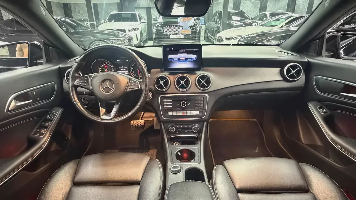 2019 GCC MERCEDES BENZ CLA 200 AMG WITH WARRANTY AND FINANCE-8-8
