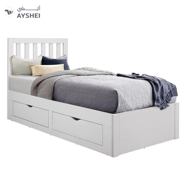 Cairo Bed, Single with storage, 90/120