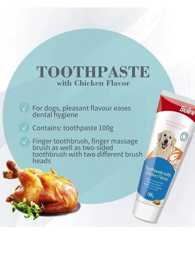 Bioline Dental Hygiene Set -Chicken 100g-1